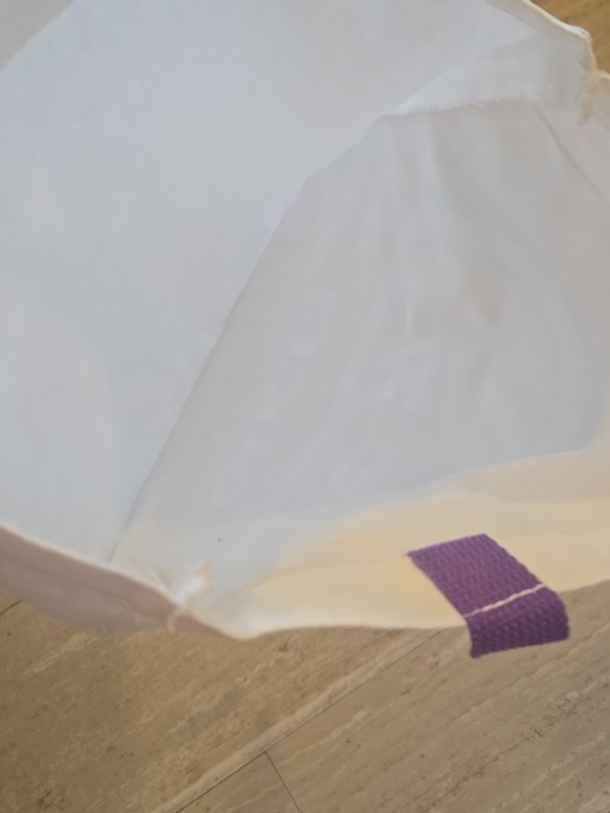 Designer Inspired Tote Bag with Zipper Pouch - Picture 6 of 6